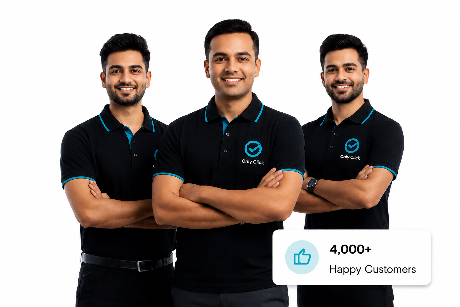 Happy Only Click Customers