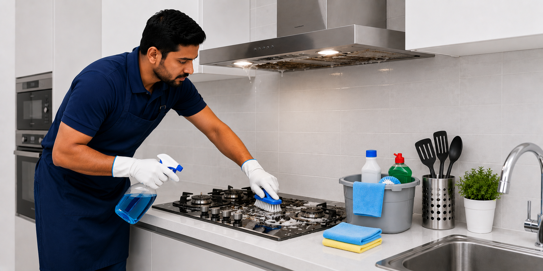 Intense Kitchen Cleaning