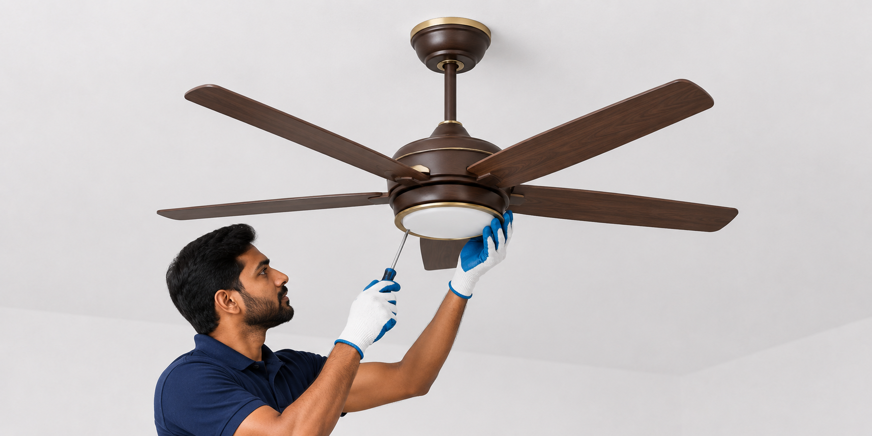 Decorative Fan Installation