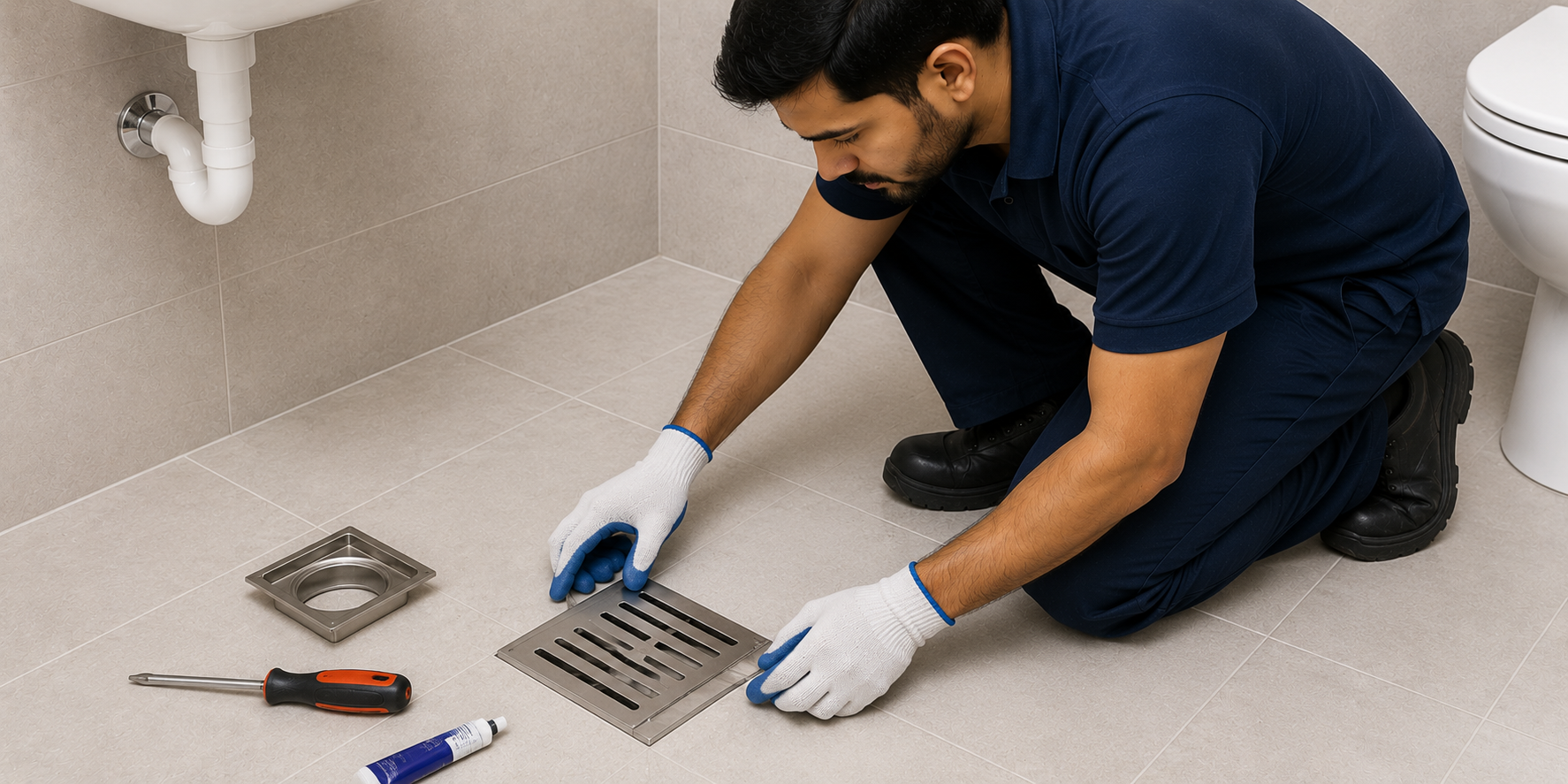 Drain Cover Installation