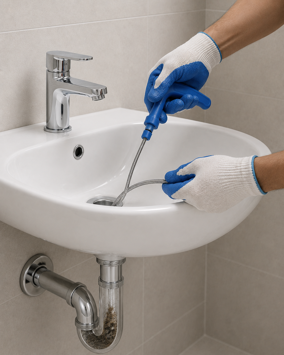 Wash Basin Blockage Clear
